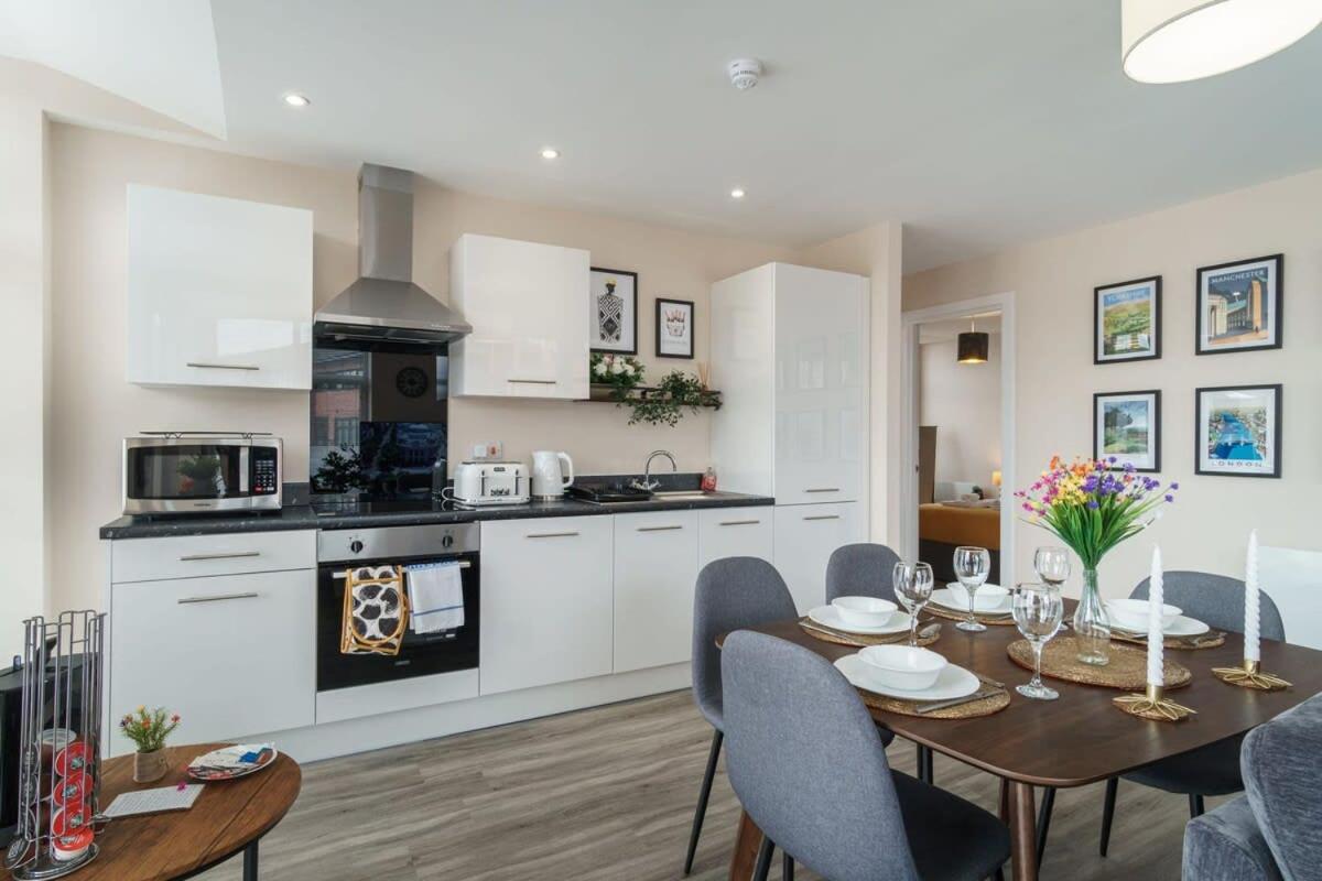 2 Bedroom Modern Apartment In Manchester Exteriér fotografie