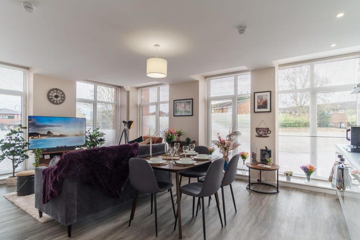 2 Bedroom Modern Apartment In Manchester Exteriér fotografie
